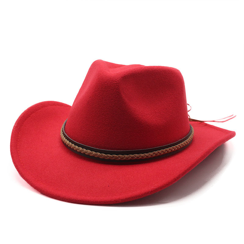 Men's And Women's Felt Fedora Hat