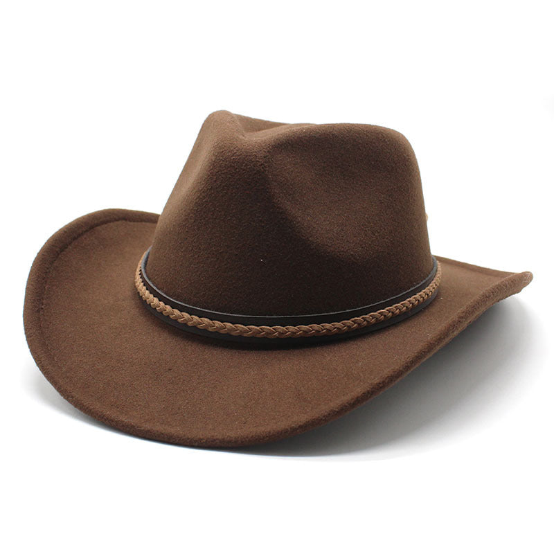 Men's And Women's Felt Fedora Hat